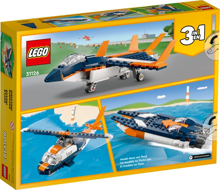 LEGO Creator 3in1 - Überschalljet