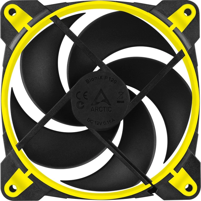 ARCTIC BioniX P120 PWM PST gelb, 120mm