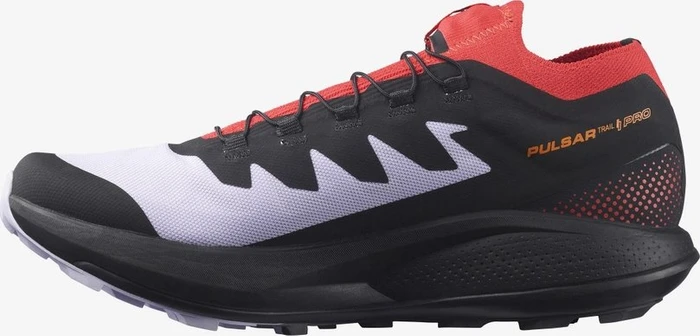 Salomon Pulsar Trail Pro purple heather/poppy red/black (Herren)