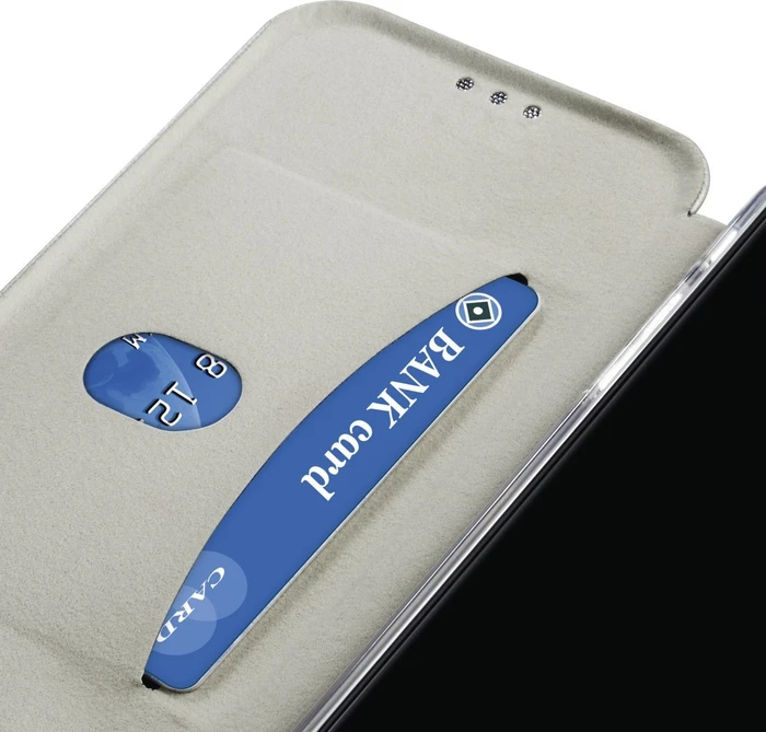 Hama Booklet Curve für Apple iPhone X silber