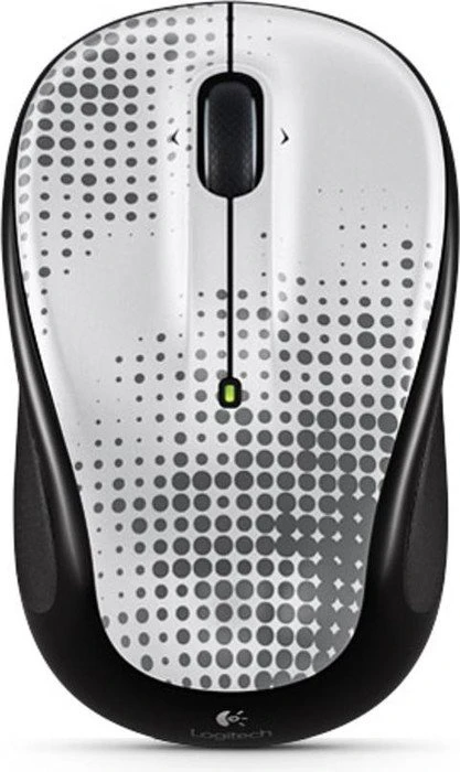 Logitech M325 Wireless Mouse Perfectly Pewter, USB
