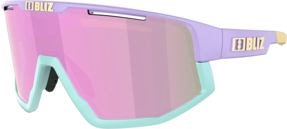 Bliz Fusion Small matt pastel purple/brown-pink multi