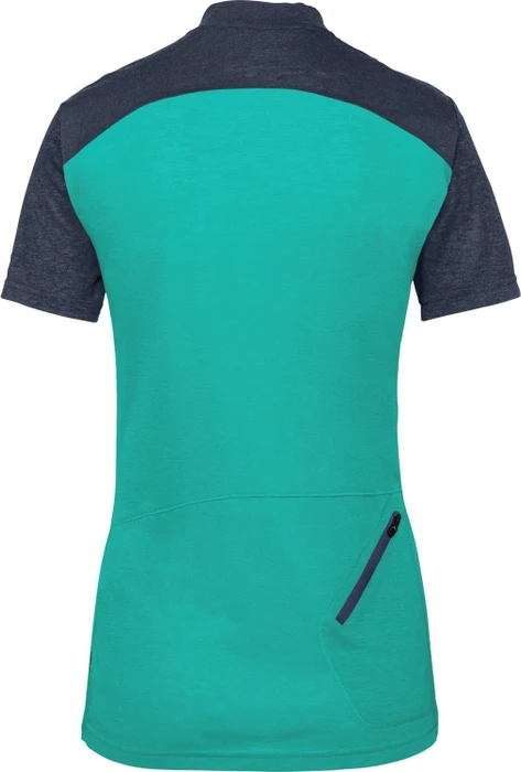 Vaude Tremalzo IV Trikot kurzarm peacock (Damen)