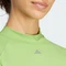 adidas HIIT Heat.RDY Crop Funktionsshirt langarm semi lucid lime (Damen) Vorschaubild