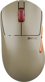 Pulsar Gaming Gears X3 LHD CrazyLight Medium Wireless Desert, Linkshänder, USB