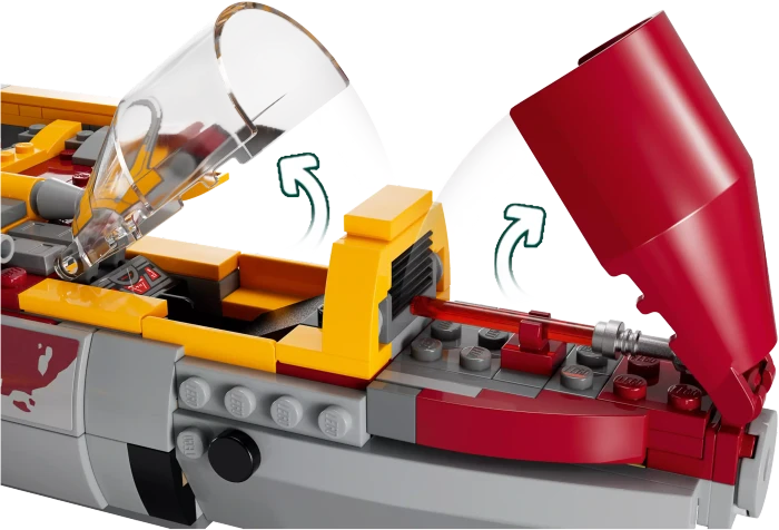 LEGO Star Wars - New Republic E-Wing vs. Shin Hatis Starfighter