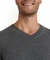 Falke Luxury V-Ausschnitt Pullover dark grey-heather (Herren) Vorschaubild