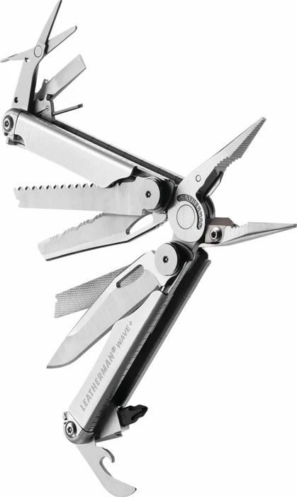 Leatherman Wave+ Multitool silber