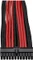 Thermaltake TtMod Sleeve Cable Verlängerung 30cm, schwarz/rot Vorschaubild