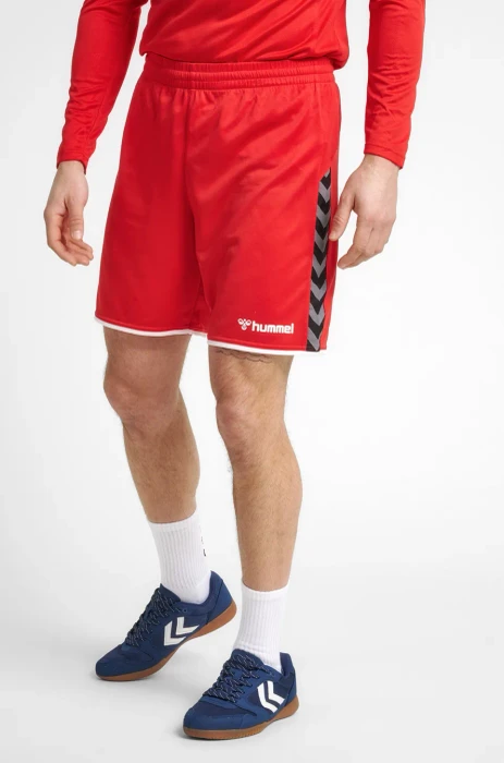 hummel Authentic Poly Short Hose kurz rot (Herren)