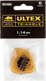 Dunlop Ultex Triangle Pick, 1.14mm, 6-Pack