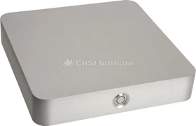 Impactics DMono 1 silber, für Gigabyte GA-H110TN und GA-Q170TN, Schalter vorn