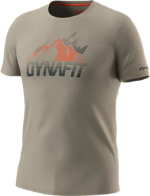 Dynafit Transalper Graphic Funktionsshirt langarm rock khaki (Herren)