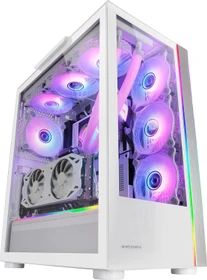Mars Gaming MC-Ultra White, Glasfenster (MCULTRAW)