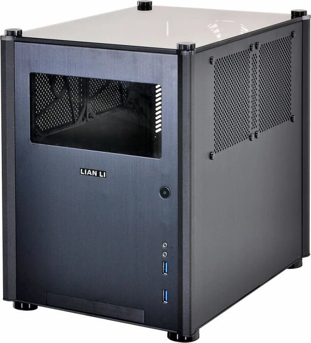 Lian Li PC-Q36WX schwarz, Acrylfenster, Mini-ITX