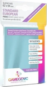 Gamegenic Prime Board Game Sleeves Purple transparent, 50 Stück