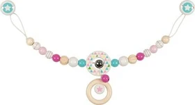 Heimess Kinderwagenkette Stern rosa