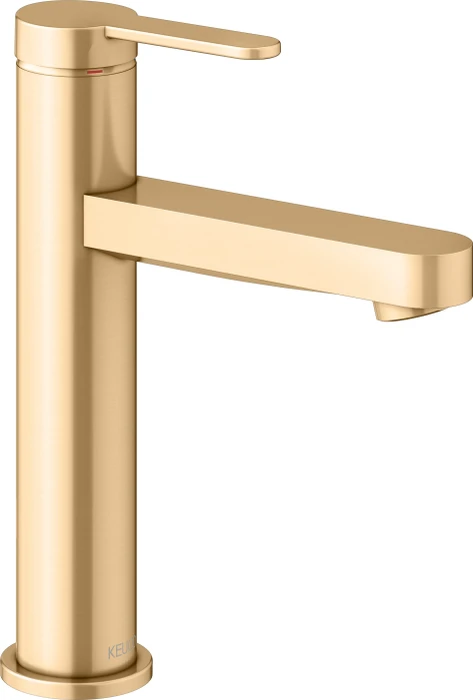 Keuco IXMO 59501 Einhebel-Waschtischmischer 130 IXMO Flat messing gebürstet