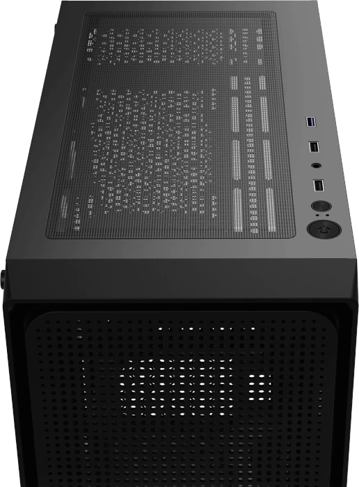 Ocypus Gamma C50, schwarz, Glasfenster