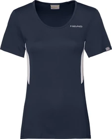 Head Club Tech Funktionsshirt kurzarm dark blue (Damen)
