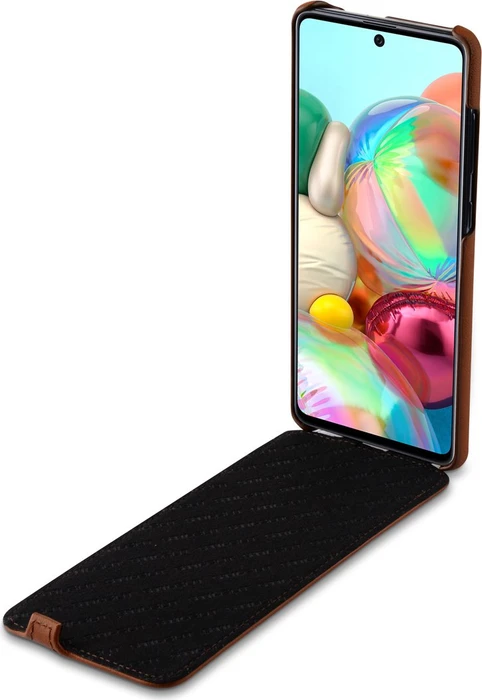 Stilgut UltraSlim für Samsung Galaxy A71 braun