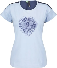 Scott Trail Flow Dri Trikot kurzarm glace blue/midnight blue (Damen)