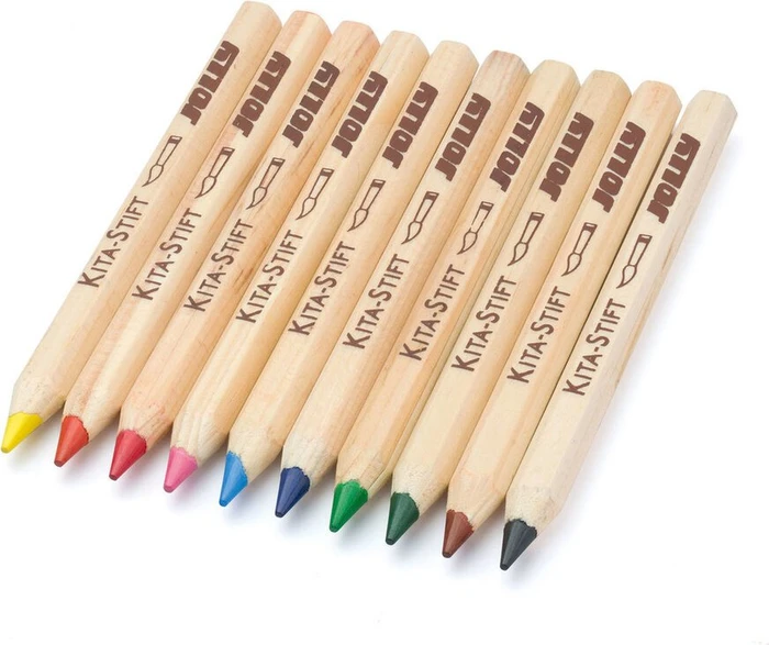 Jolly KITA Stifte Sportbeutel Aquarellstift sortiert, 250er-Set