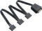 SilverStone CP06-L, SATA Adapter Kabel, 1 auf 3 SATA Stecker (Super Flexibel), 2x 2200µF Kondensatoren Vorschaubild