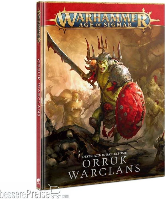 Games Workshop Warhammer Age of Sigmar - Battletome: Orruk Warclans 2021 (DE)