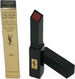 Yves Saint Laurent Rouge Pur Couture The Slim Velvet Radical Lippenstift 302 brown. no way back, 2.2g