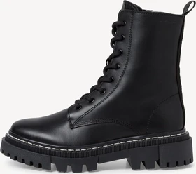 Tamaris Lederstiefelette schwarz (Damen)
