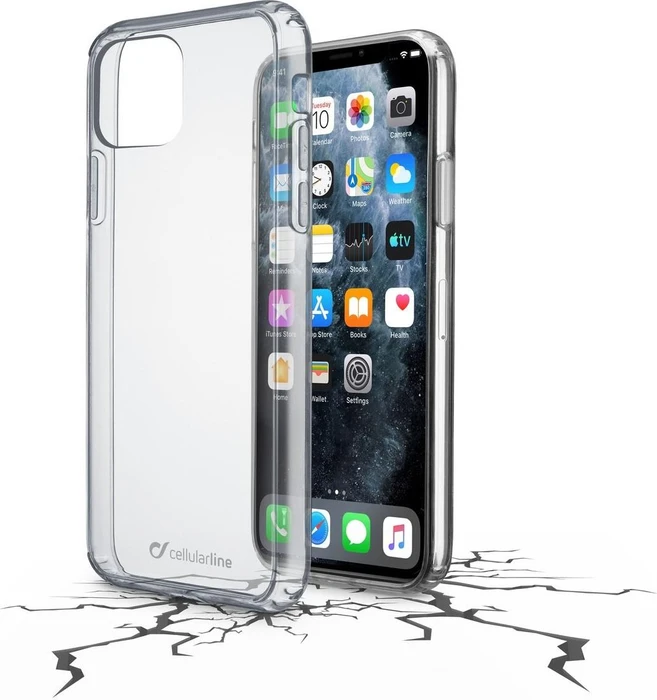 Cellularline Clear Duo für Apple iPhone 11 Pro Max transparent