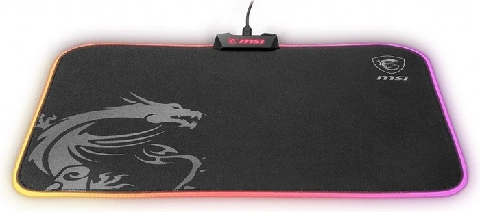 MSI Agility GD60 Gaming Mousepad, RGB beleuchtet, schwarz