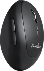 Perixx PERIMICE-819 Wireless Ergonomic Vertical Mouse schwarz, USB/Bluetooth (12013)