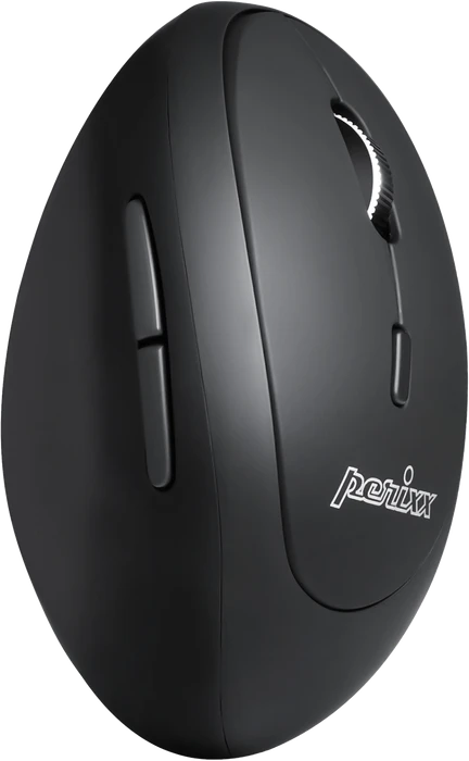 Perixx PERIMICE-819 Wireless Ergonomic Vertical Mouse schwarz, USB/Bluetooth