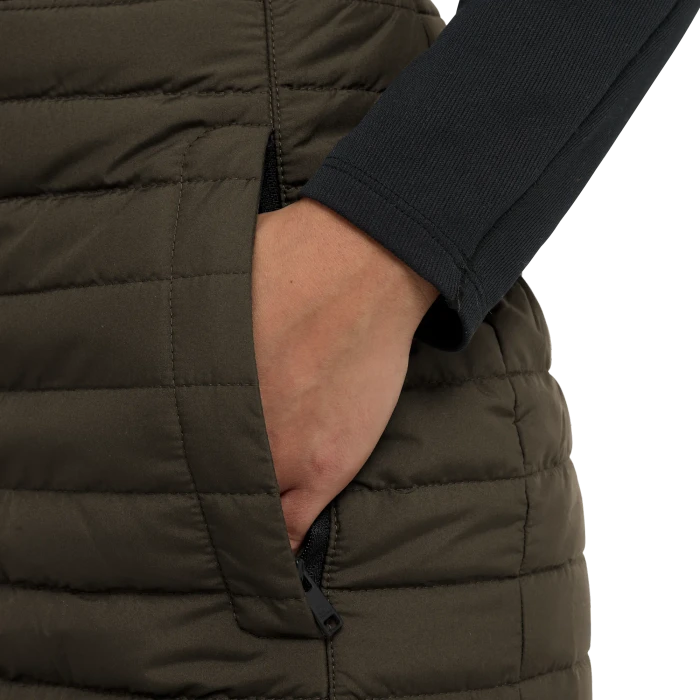 Jack Wolfskin Iceguard Rock kurz obsidian moss (Damen)