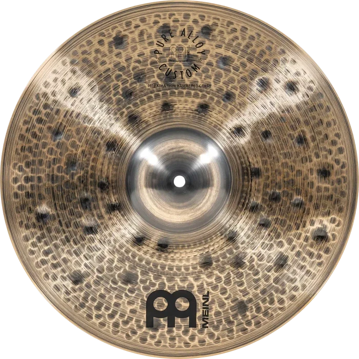 Meinl Pure Alloy Custom Extra Thin Hammered Crash