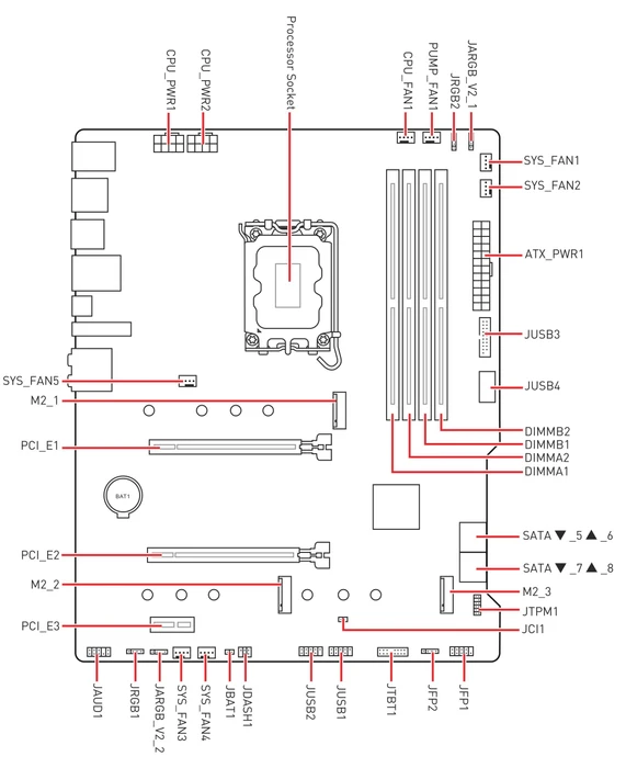 MSI MAG B760 Tomahawk WIFI (Intel 1700)