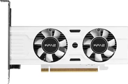 KFA2 GeForce RTX 3050 LP White, 6GB GDDR6, 2x HDMI, 2x DP