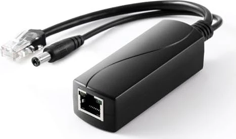 Revodata Desktop 2.5G PoE-Splitter, 2x RJ-45, PoE+ PD