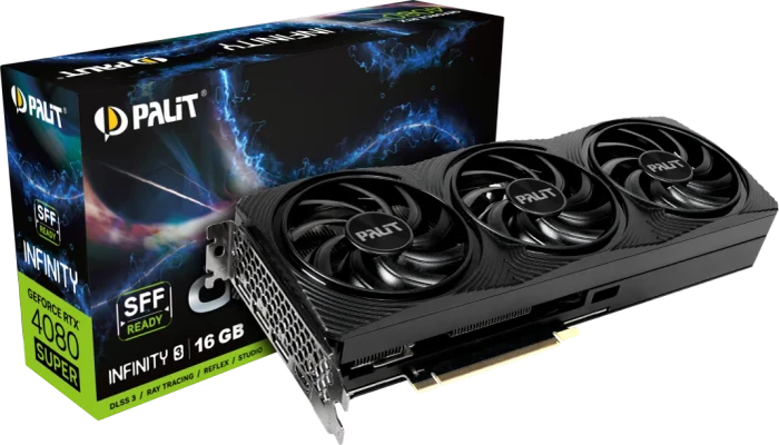 Palit GeForce RTX 4080 SUPER Infinity 3 OC, 16GB GDDR6X, HDMI, 3x DP