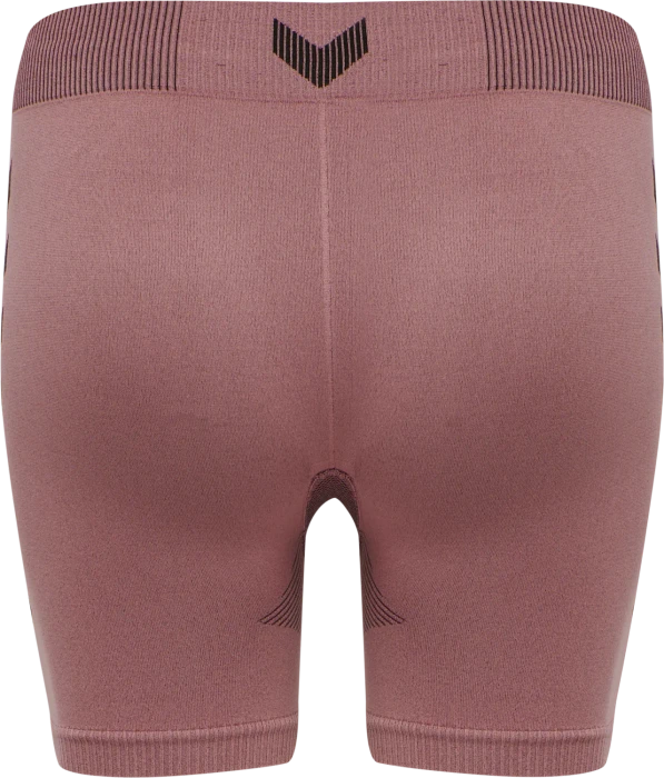 hummel Seamless Training Short Tights Hose kurz dusty rose (Damen)