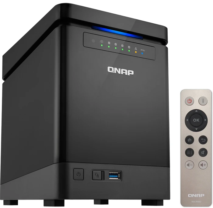 QNAP Turbo Station TS-453Bmini-4G, 4GB RAM, 2x RJ-45 1000Base-T, 4x USB-A 3.0