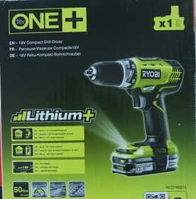 Ryobi RCD18021L Akku-Bohrschrauber inkl. Tasche + Akku 1.5Ah