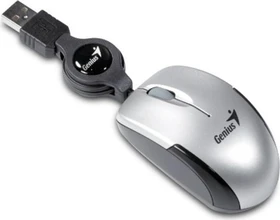 Genius Micro Traveler silber, USB (31010100102)