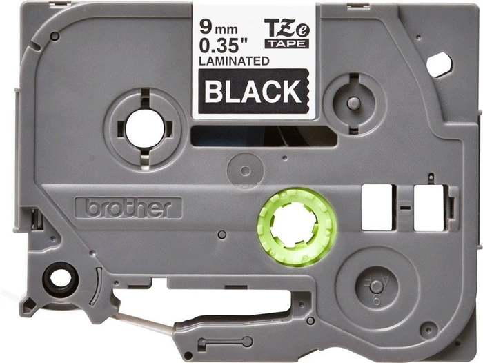 Brother TZe-325 Beschriftungsband, 9mm, weiß/schwarz
