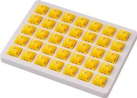Keychron Gateron Cap Golden Yellow Switch Set, 35er-Pack