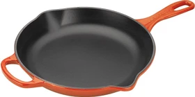Le Creuset Signature Gusseisen Brat-/Servierpfanne rund 26cm ofenrot