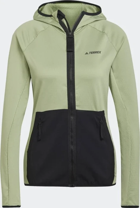 adidas Terrex Tech Lite Hooded Hiking Fleece Jacke (Damen)