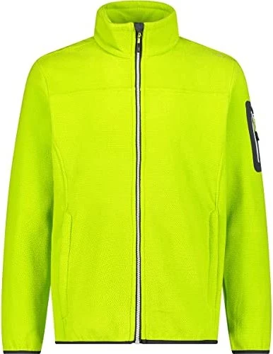 CMP Fleece Jacquard Knit Tech Rautenmuster Jacke acido (Herren)